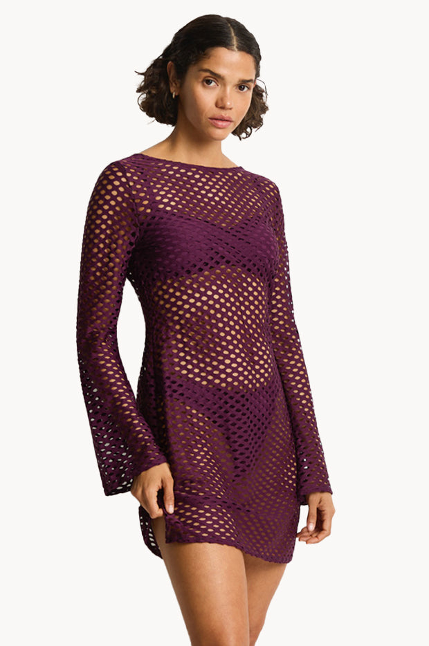 Castaway Mesh Cover Up