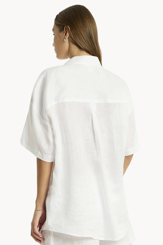 Resort Linen Aloha Shirt