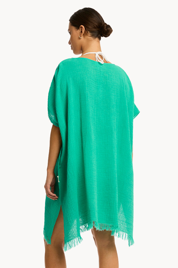 Eka Sunset Orange Beach Kaftan