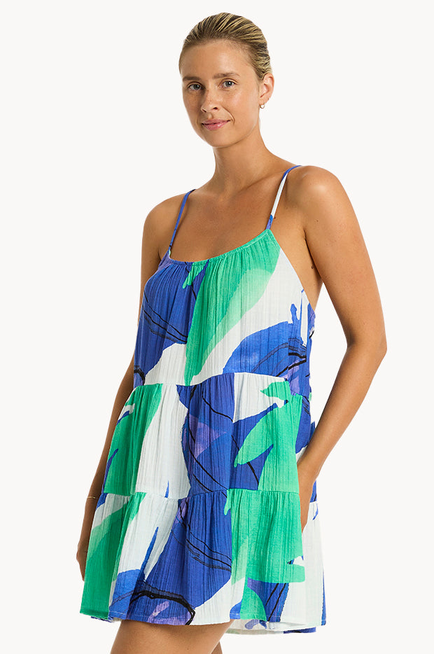 Sublime Tie Back Short Sundress