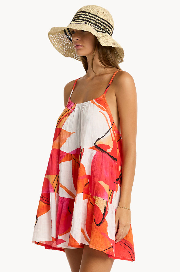 Sublime Tie Back Short Sundress