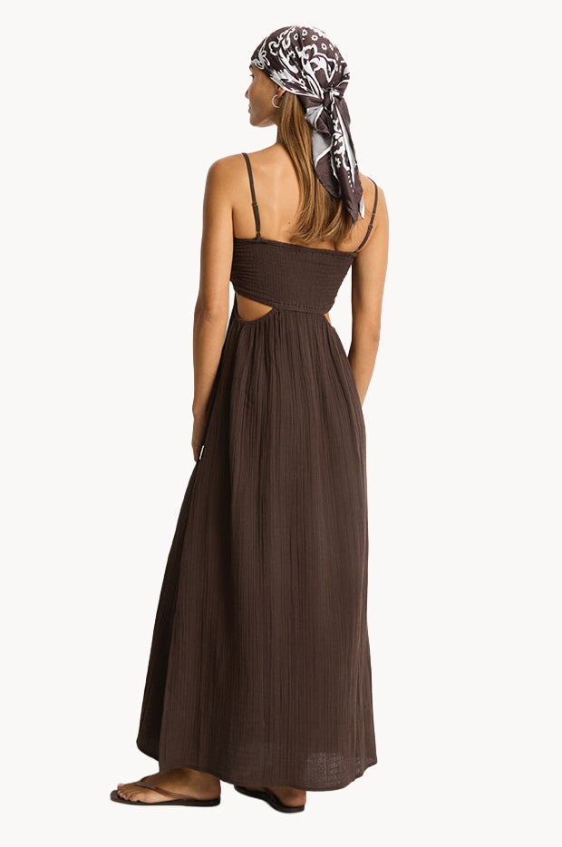 Sunset Cutaway Bandeau Dress