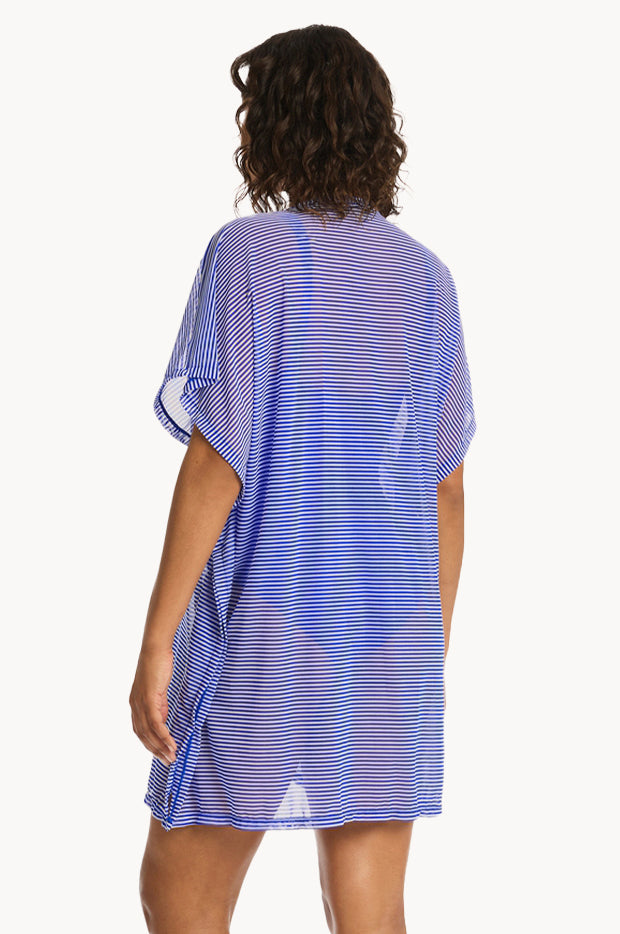 Varsity Mesh Kaftan Swimwear Galore