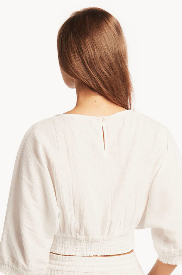 Sunset Cropped Blouse – Swimwear Galore