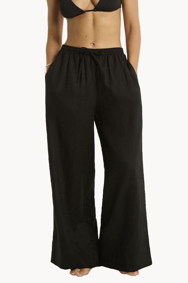 Shore Linen Palazzo Pant