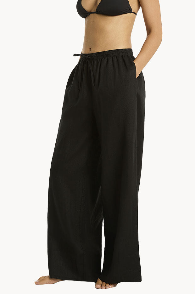 Shore Linen Palazzo Pant