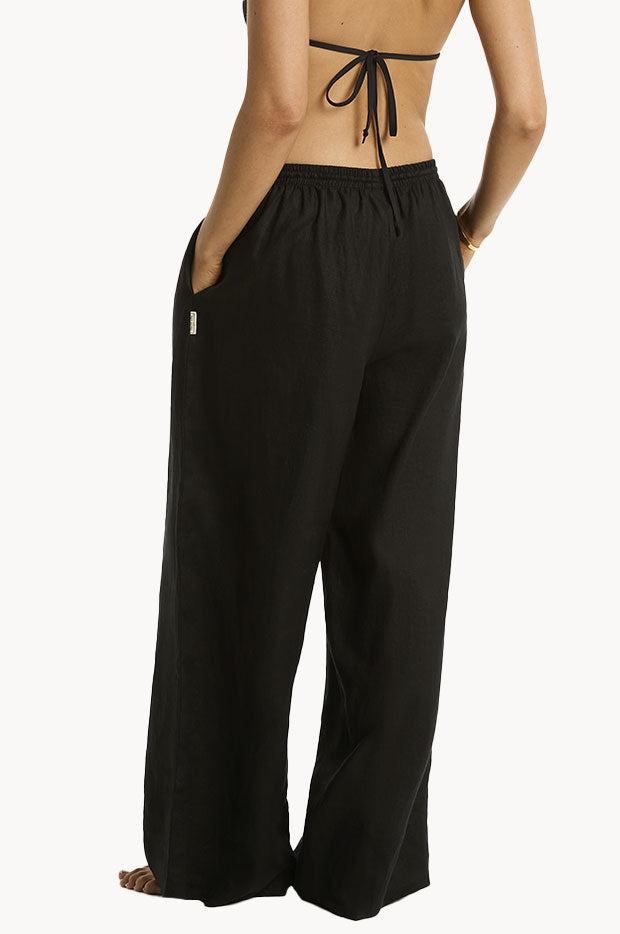 Shore Linen Palazzo Pant