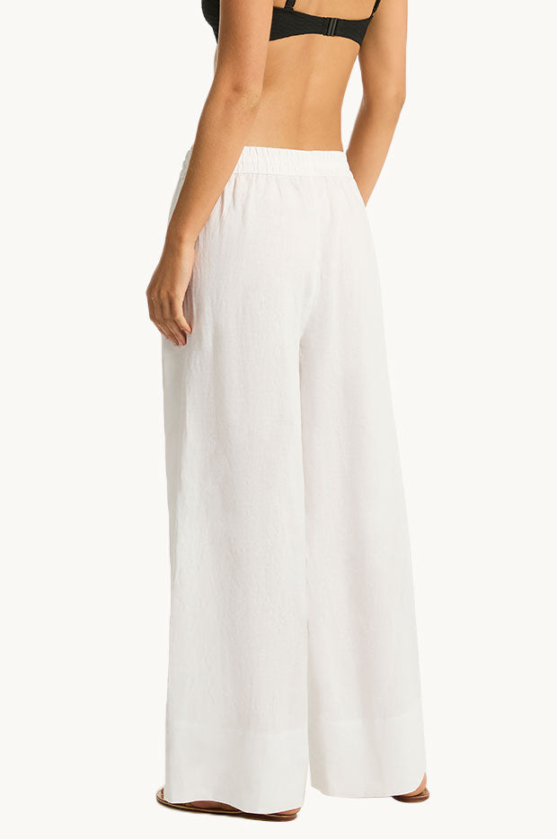 Tidal Linen Palazzo Pant