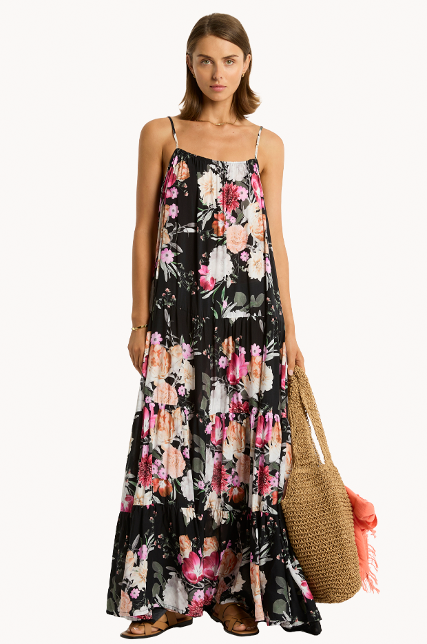 Belle Tiered Maxi Sundress