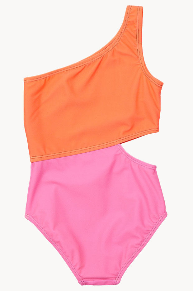 Girls Candy Colourblock One Piece