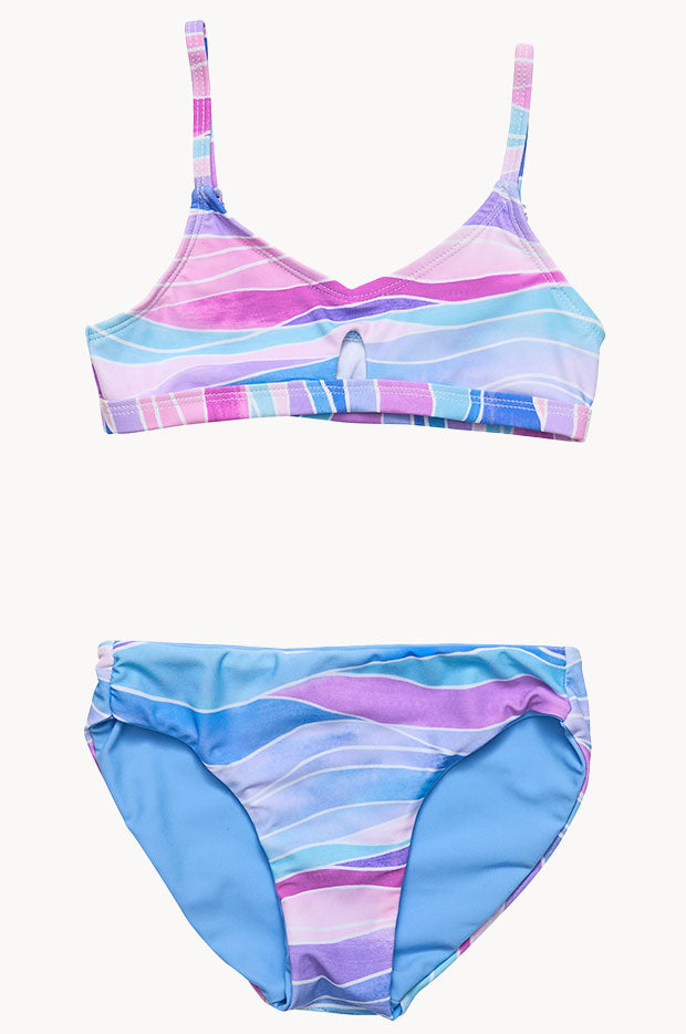 Girls Water Hues Crop Set