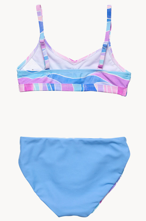 Girls Water Hues Crop Set