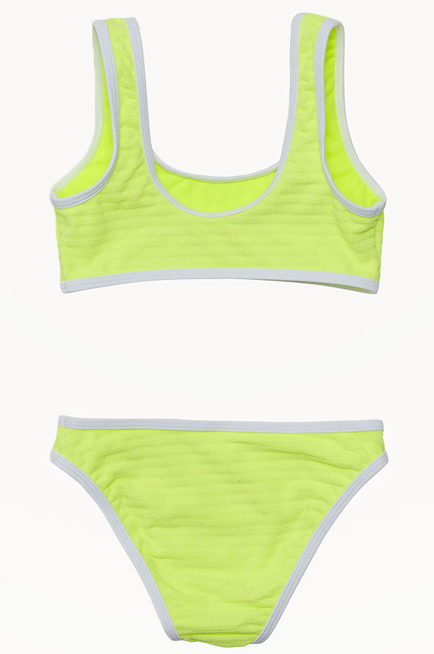 Girls Citron Zest Crop Set