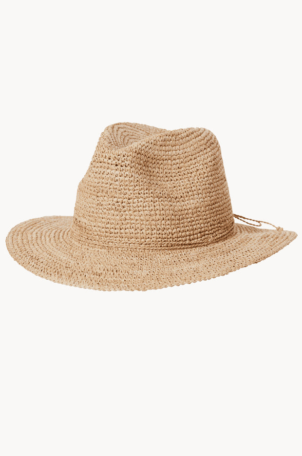 Raffia Natural Twist Panama Hat