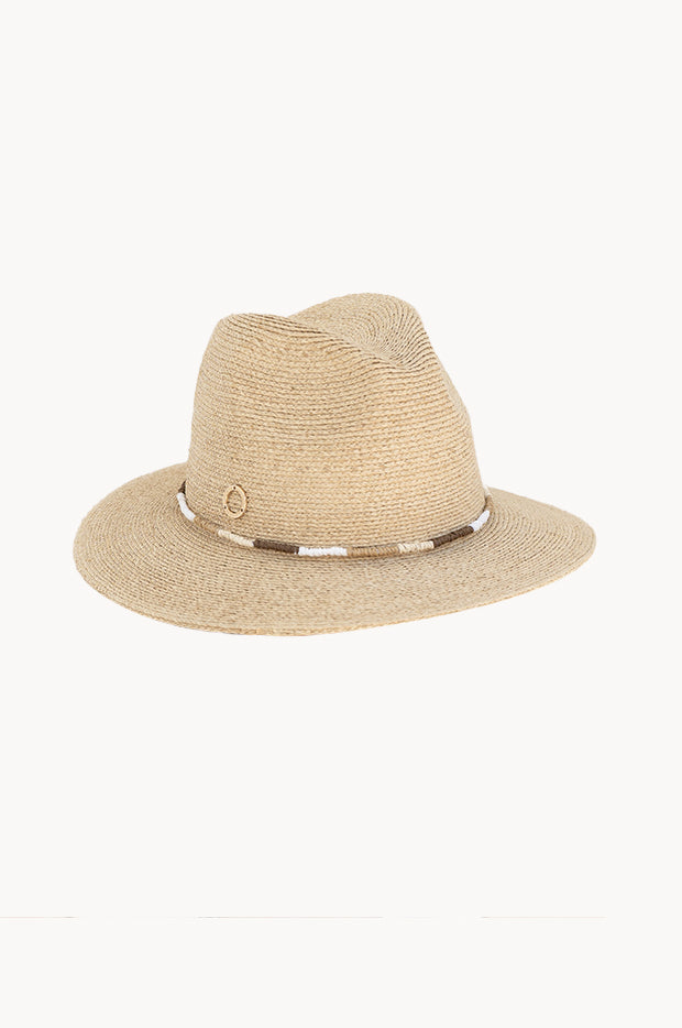 Raffia Multi Beaded Panama Hat