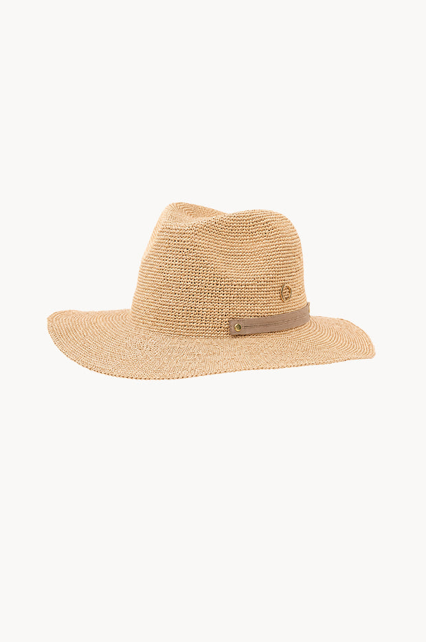 Belt Clip Raffia Panama Hat