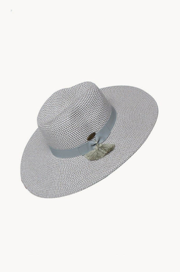 Wide Brim Tassel Panama Hat