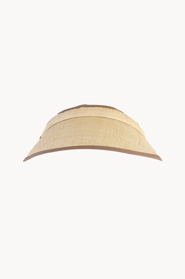 Raffia Push Visor