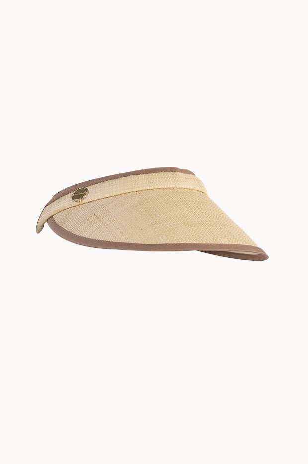 Raffia Push Visor