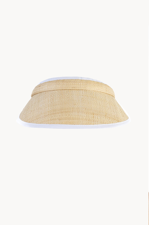 Raffia Push Visor