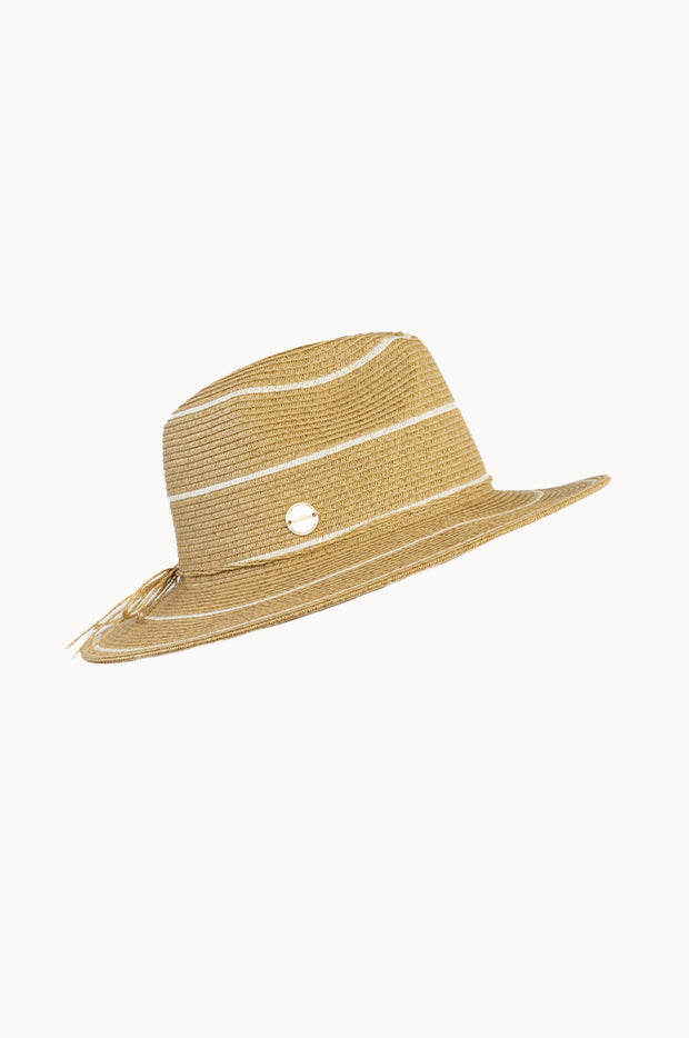 Stripe Panama Hat