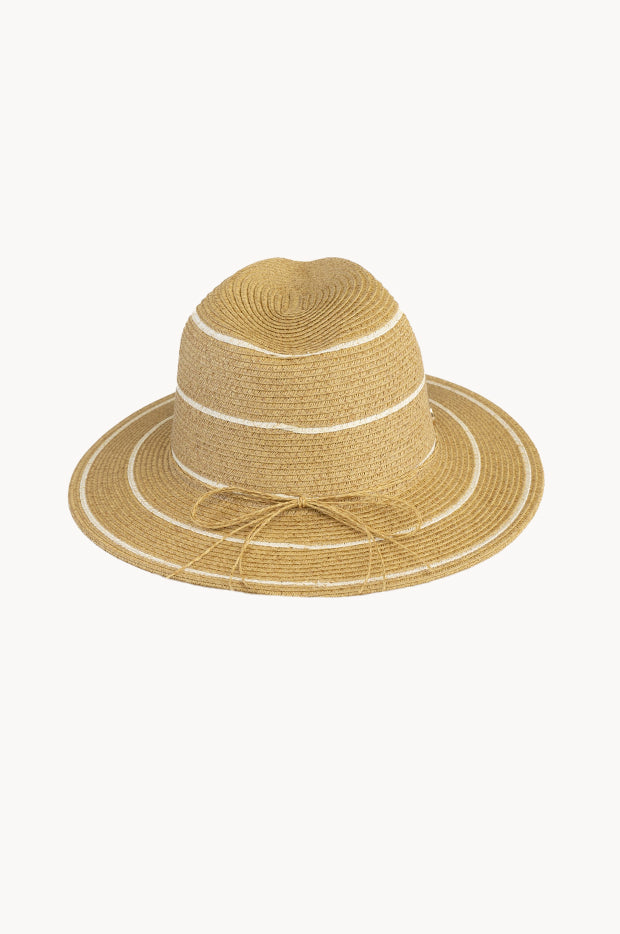 Stripe Panama Hat