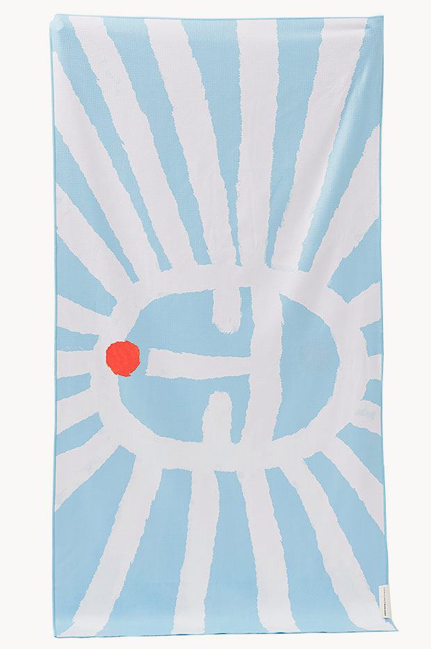 Sun Face Microfibre Towel