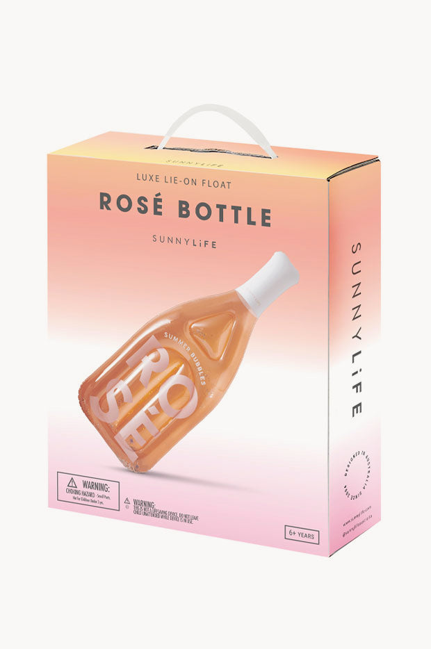 Rose Bottle Luxe Lie On Float
