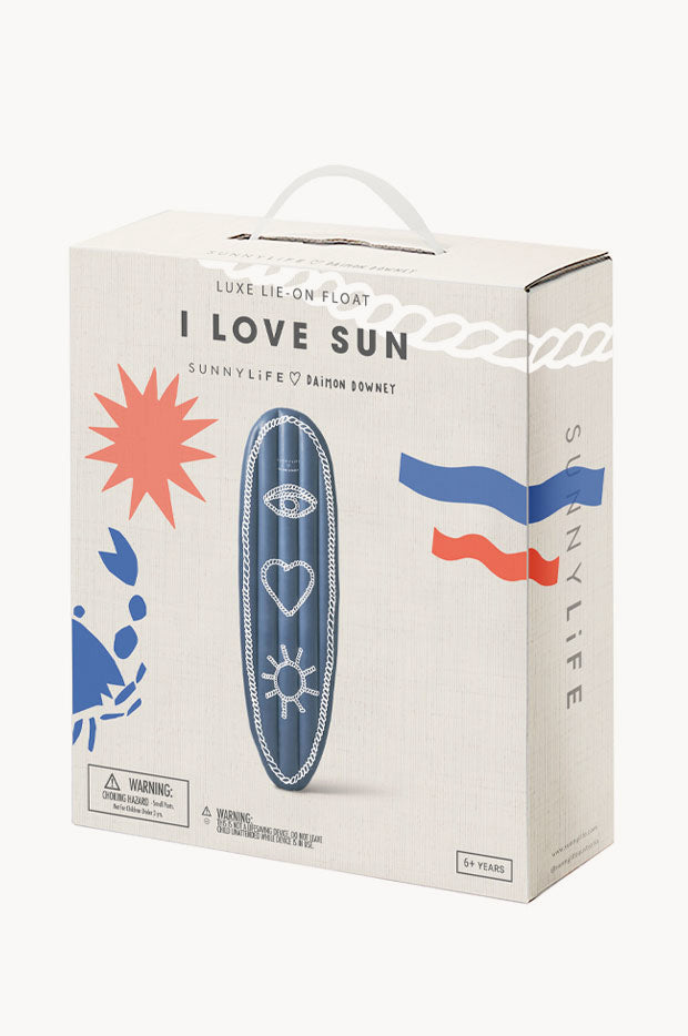 I Love Sun Luxe Lie On Float