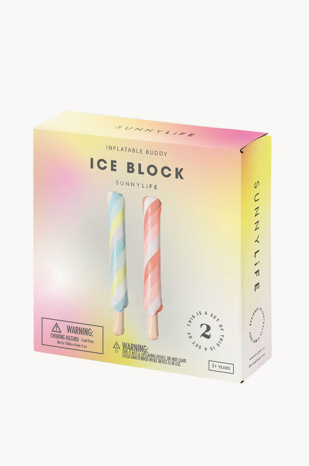 Ice Block Inflatable Buddy Set Of 2 – Swimwear Galore