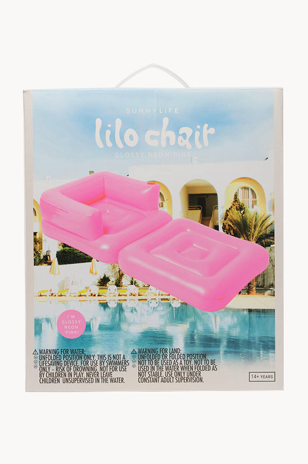 Neon Inflatable Lilo Chair