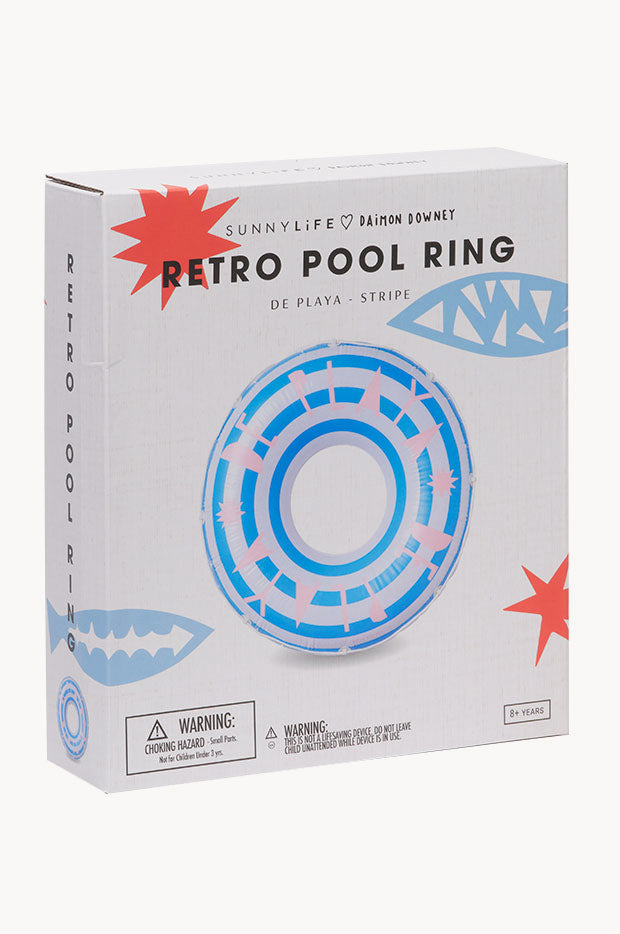 De Playa Stripe Retro Pool Ring