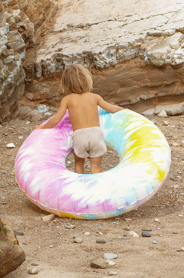 Sunny Life - Tie Dye Sorbet Pool Ring - Multi | Swimwear Galore AU