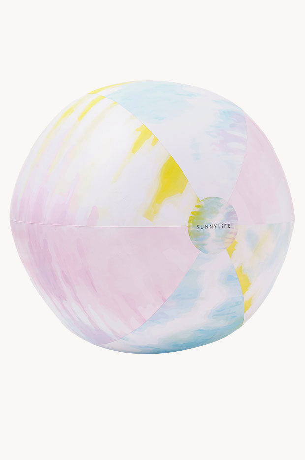 Sunny Life Tie Dye XL Inflatable Beach Ball Multi | Swimwear Galore EU