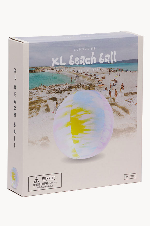 Tie Dye XL Inflatable Beach Ball