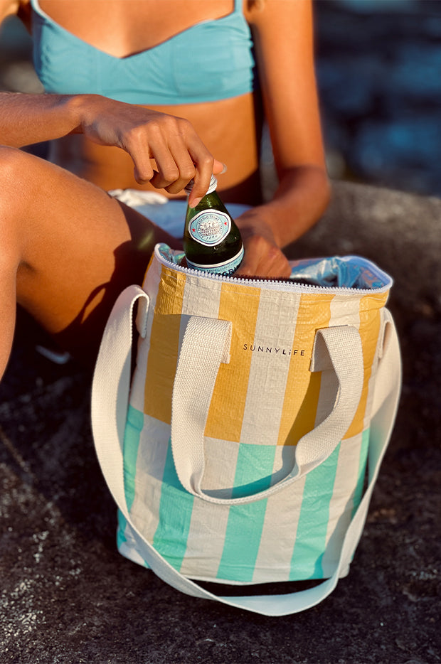 Sunny Life - Rio Sun Drinks Cooler Bag - Multi | Swimwear Galore AU