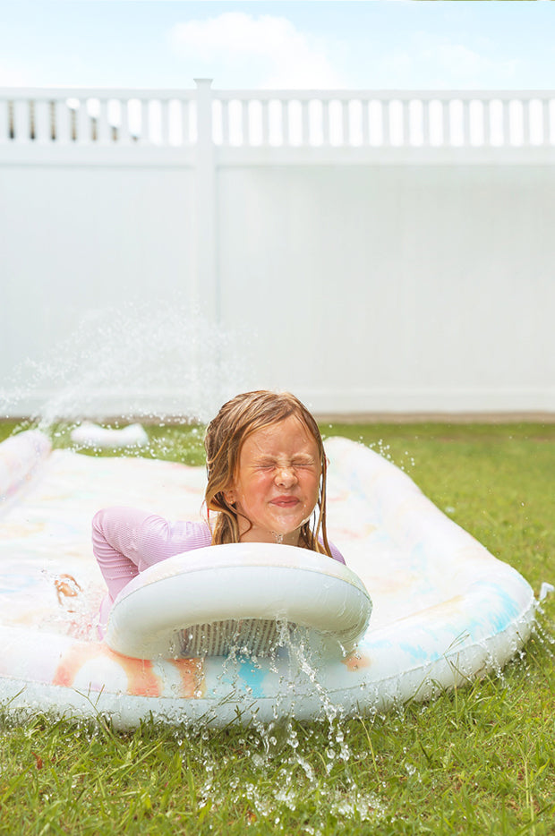 Tie Dye Slip, Slide & Body Board Set