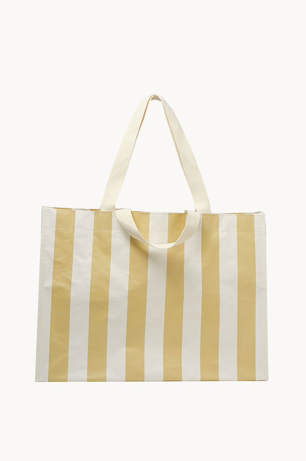 Stripe Carryall Beach Bag