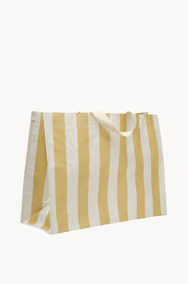 Stripe Carryall Beach Bag