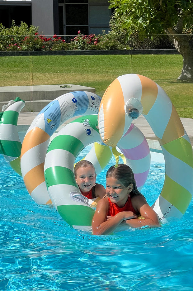 Stripe Poolside Giant Inflatable Noodle