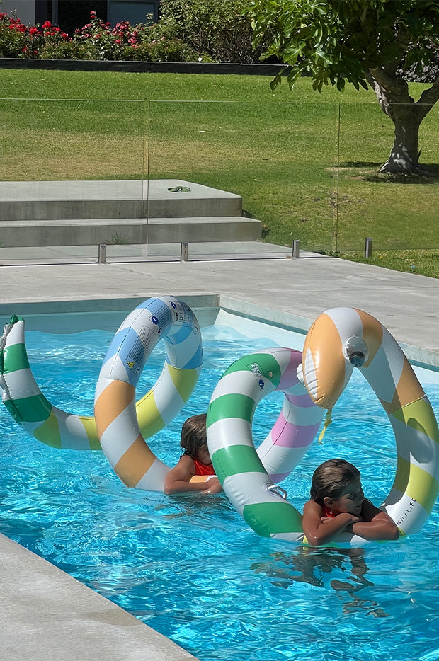 Stripe Poolside Giant Inflatable Noodle
