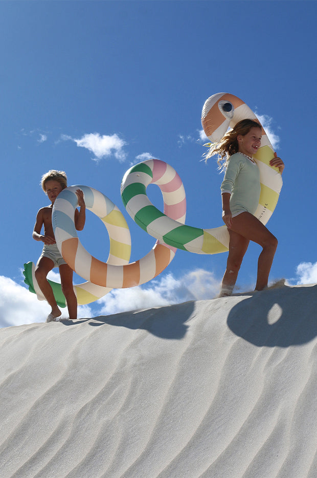 Stripe Poolside Giant Inflatable Noodle