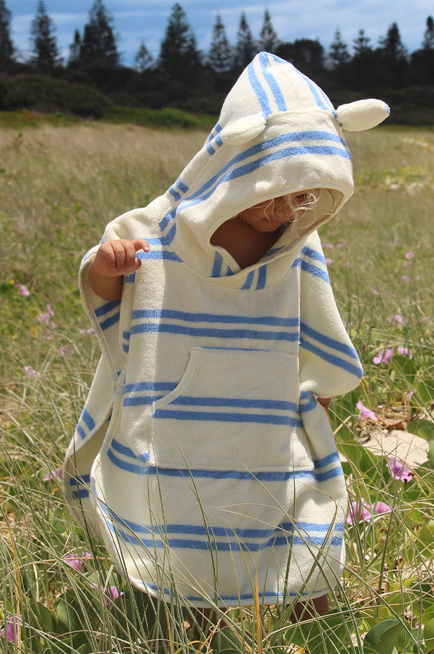 Kids Sammy The Seagull Hooded Towel