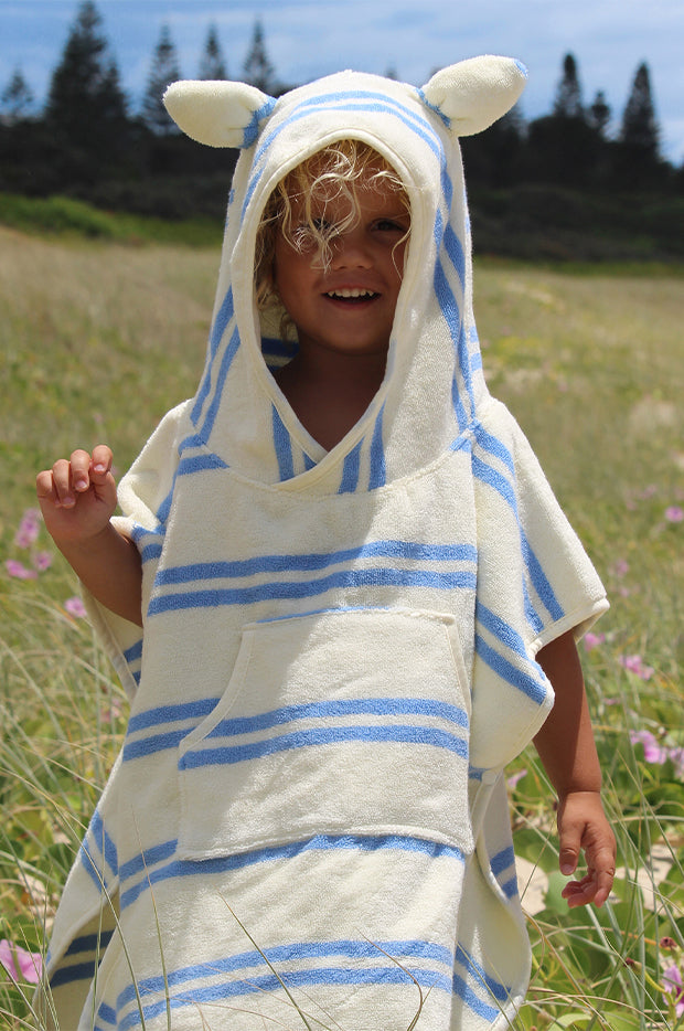 Kids Sammy The Seagull Hooded Towel