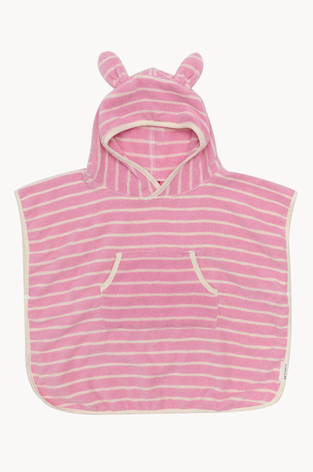 Stripe Cotton Candy Kids Hooded Towel