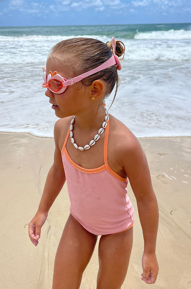 Cherry Cotton Candy Kids Swim Goggles