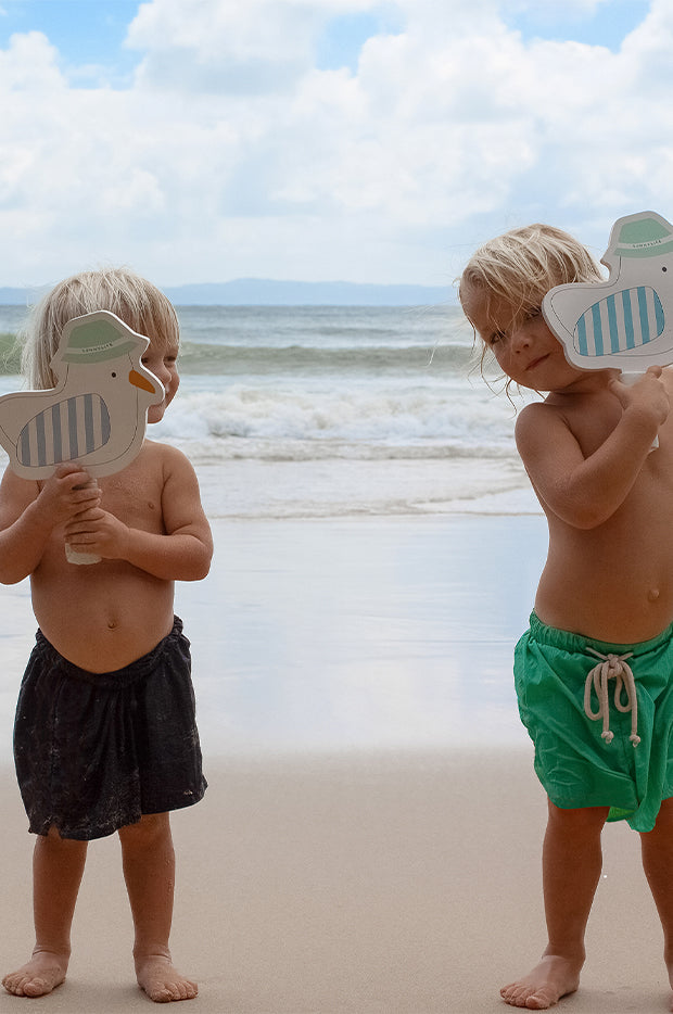 Kids Sammy The Seagull Velcro Beach Bats