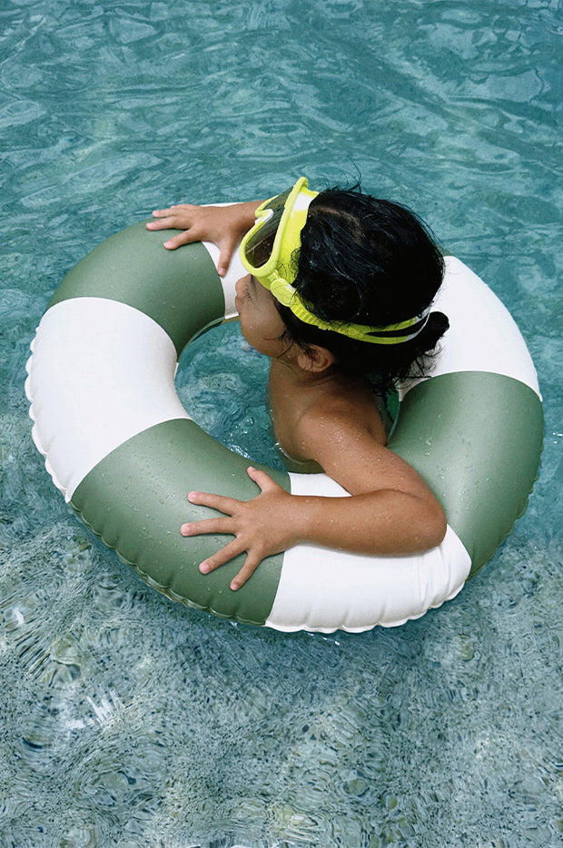 Mini Stripe Tube Pool Ring