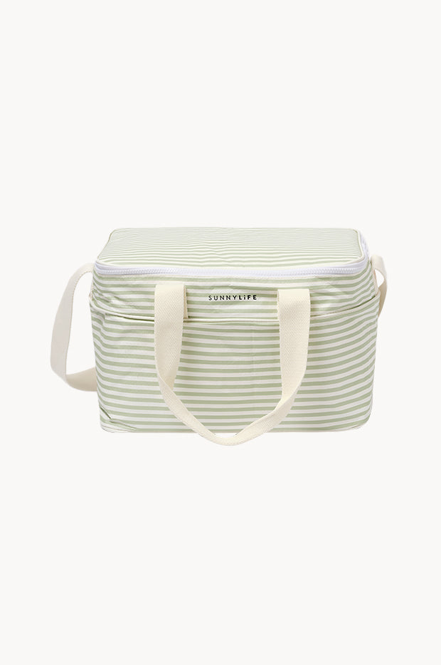 Stripe Light Cooler Bag