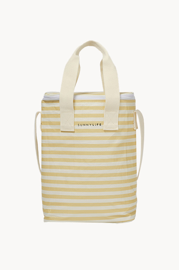 Stripe Light Cooler Drinks Bag